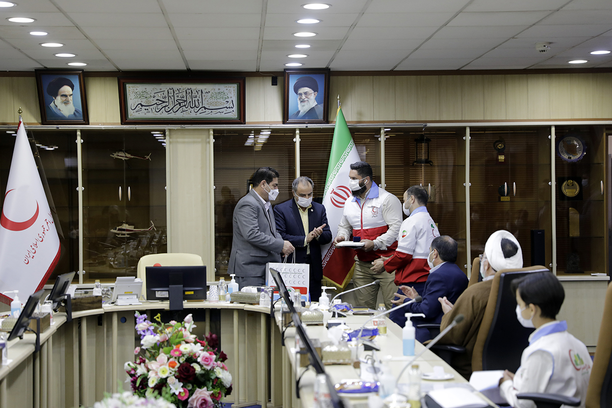 جلسه شورای معاونین جمعیت هلال احمر برگزار شد